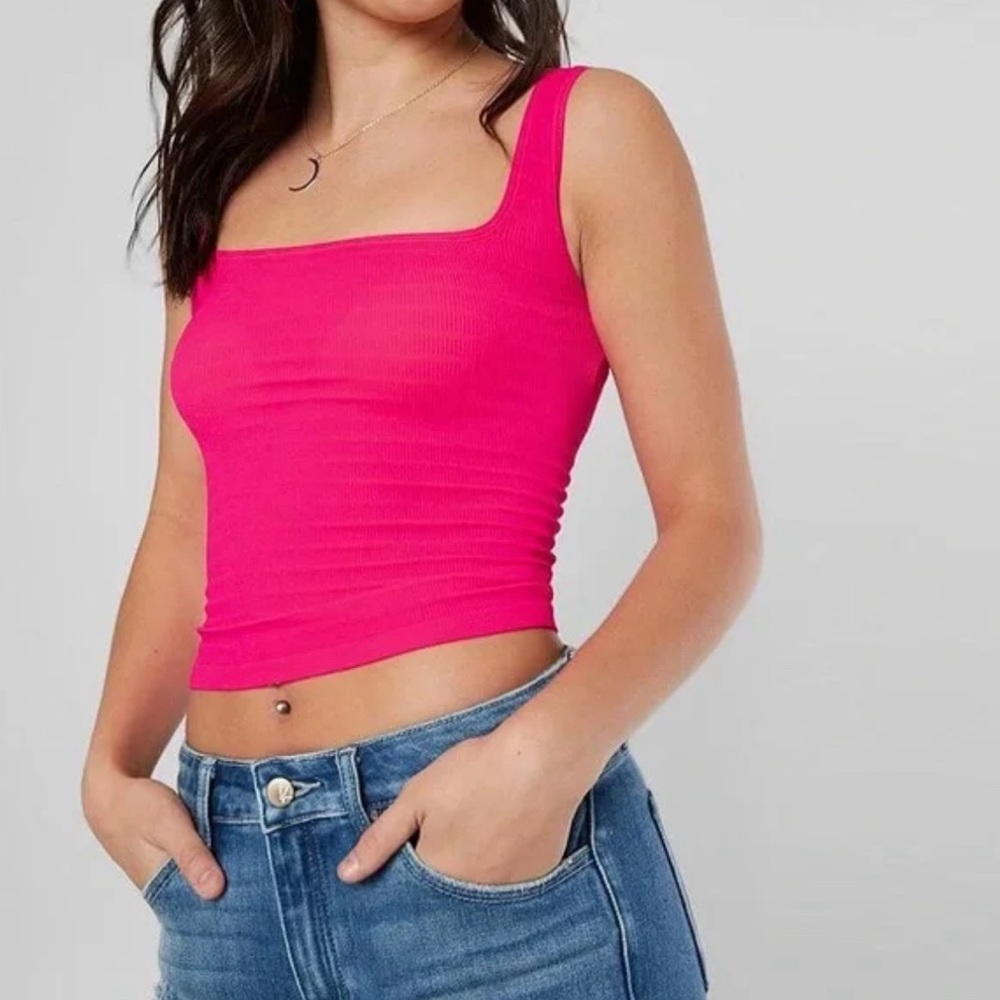 Intimately Free People Tank Neon Pink